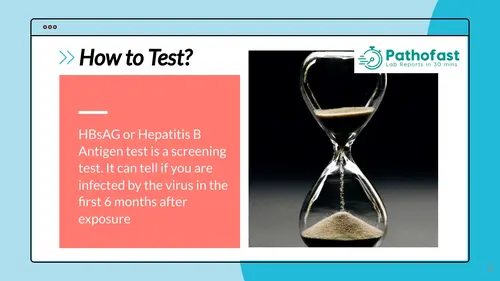 How to test for Hepatitis B
