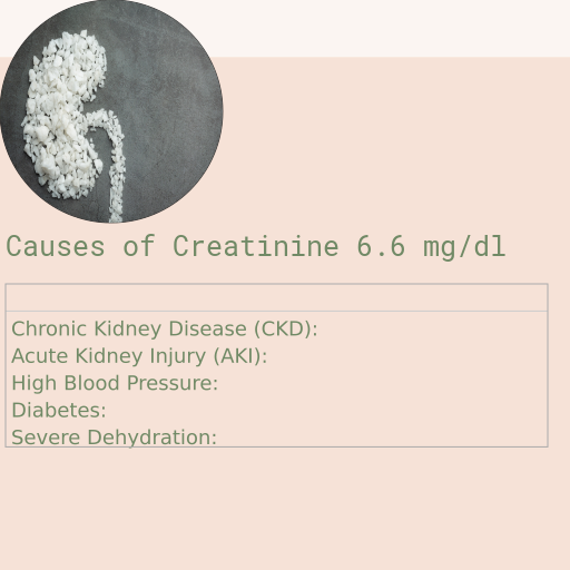 Causes of Creatinine 6.6