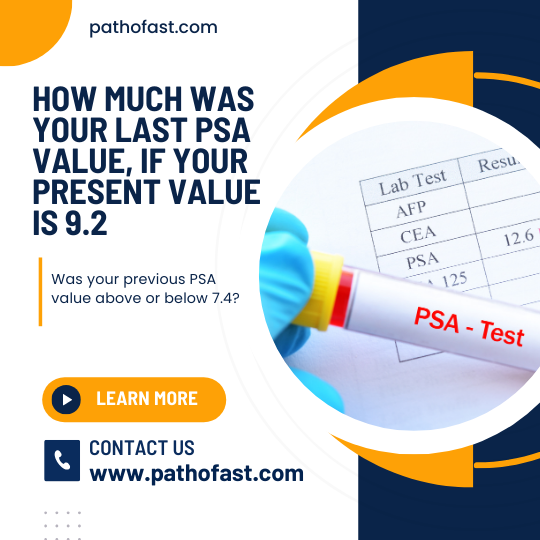 What was your previous PSA value?