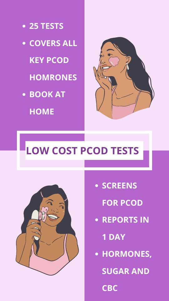 Low Cost PCOD/PCOS test in Pune - 25 Tests @ Rs.1499
