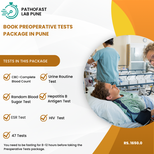 Book Preoperative Tests in Pune Now
