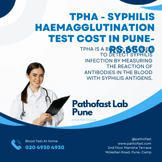 TPHA - Syphilis Haemagglutination Test Cost in Pune