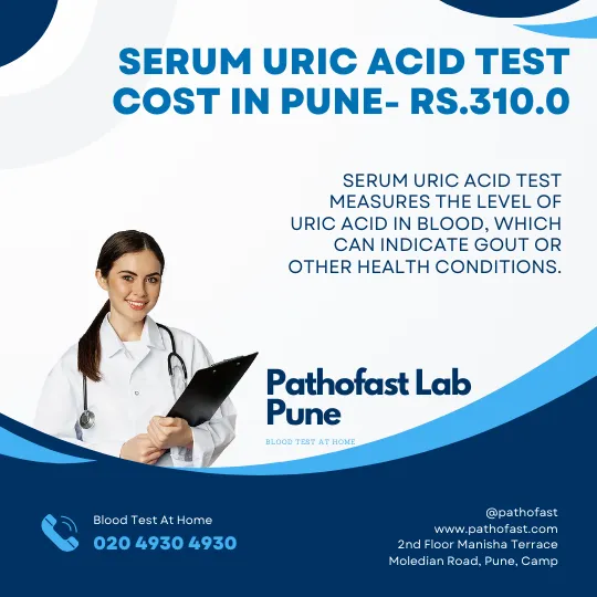 Serum Uric Acid Test Cost in Pune