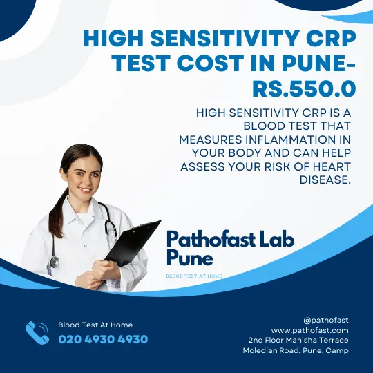 High Sensitivity CRP Cost in Pune