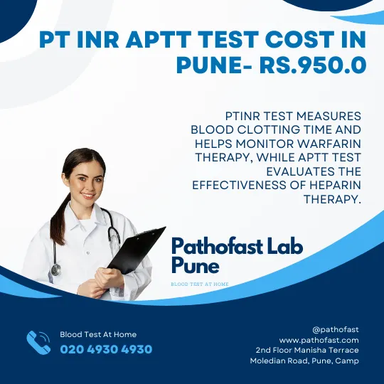 PT INR APTT Test Cost in Pune