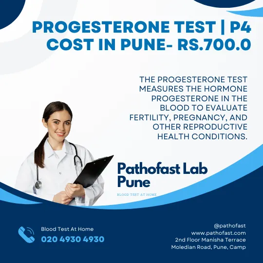 Progesterone  Test | P4 Cost in Pune