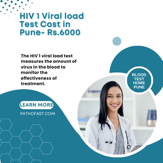 HIV 1 Viral load Test Cost in Pune