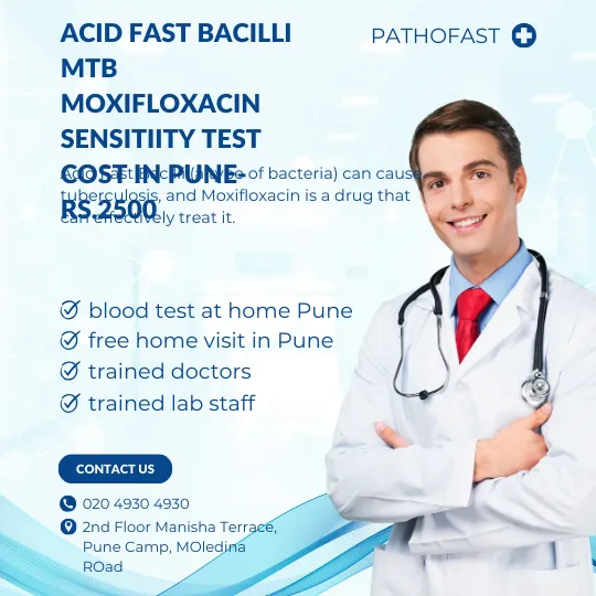 Acid Fast Bacilli Mtb Moxifloxacin Sensitiity Cost in Pune