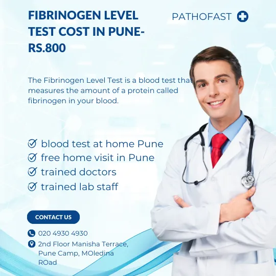 Fibrinogen Level Test Cost in Pune