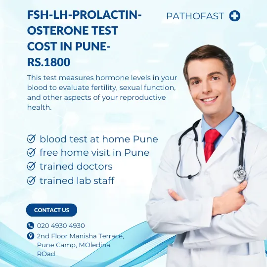 FSH-LH-Prolactin-osterone Test Cost in Pune