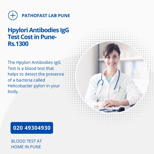 Hpylori Antibodies IgG Test Cost in Pune