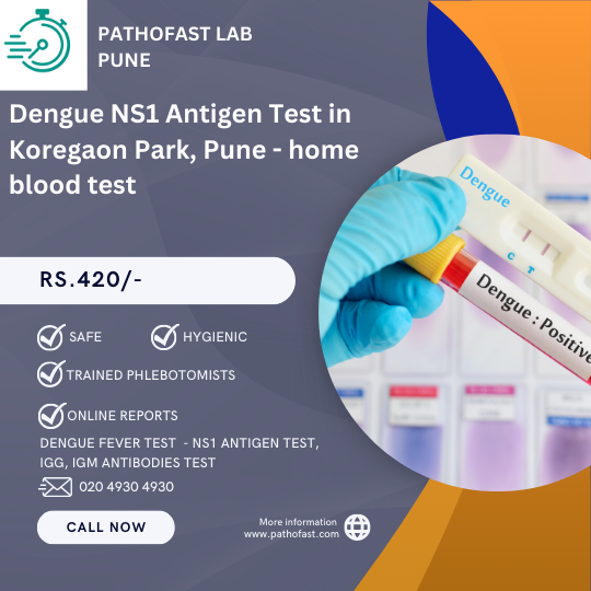 Dengue test in Koregaon Park