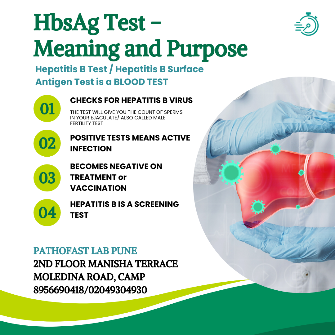 What is a HbsAg Test (Hepatitis B Antigen Test)?