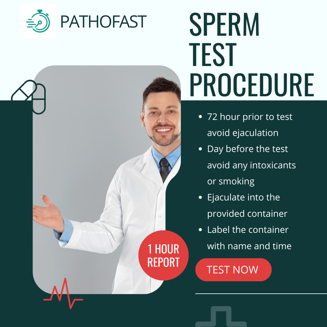 How is the Semen Test done?