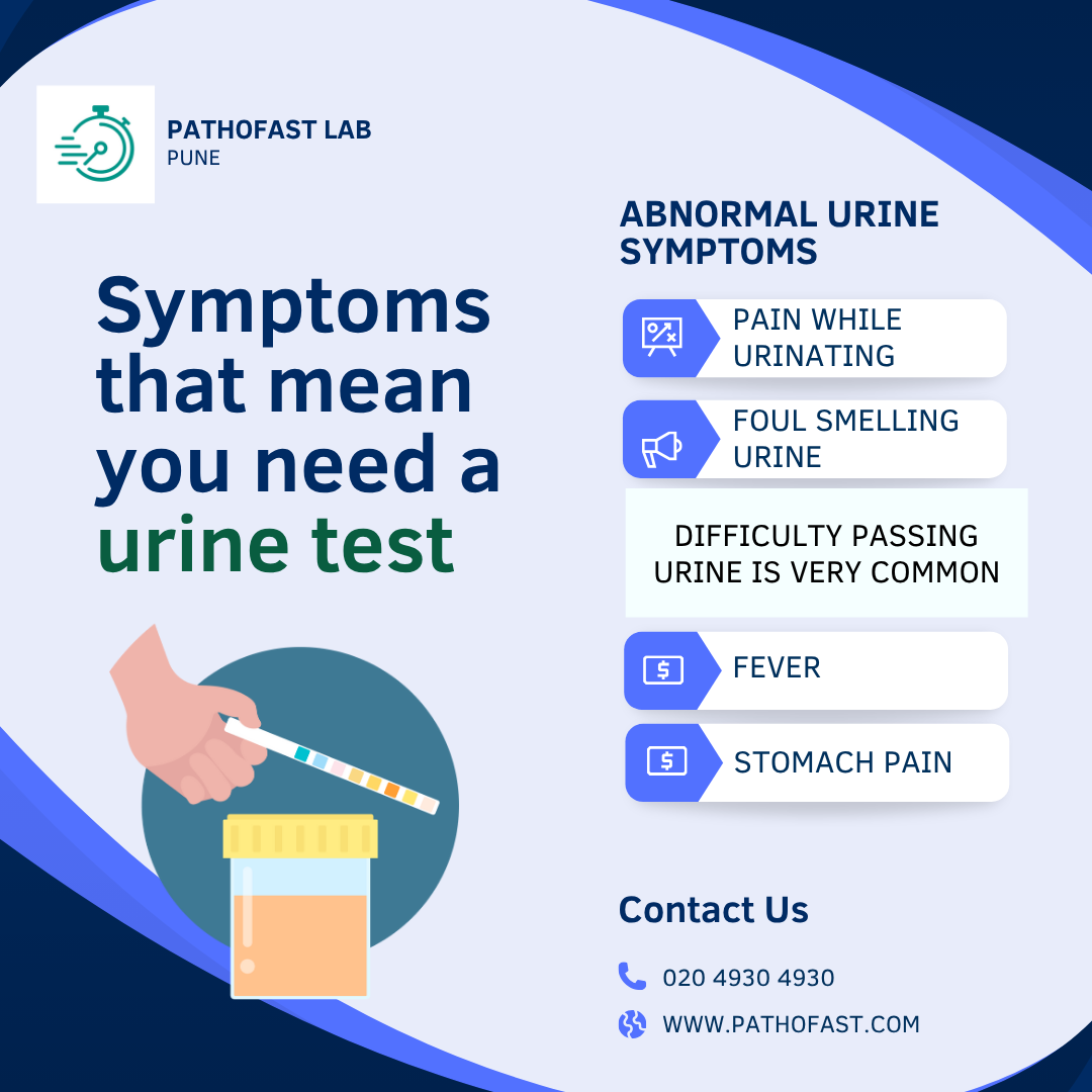 Symptoms Related to Urine Routine Test