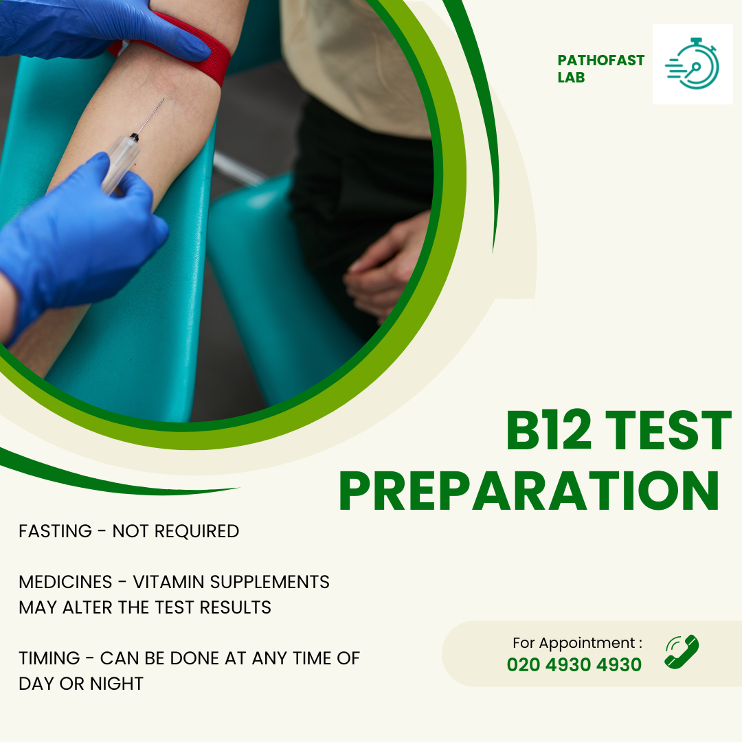 How to prepare  for Vitamin B12 Test