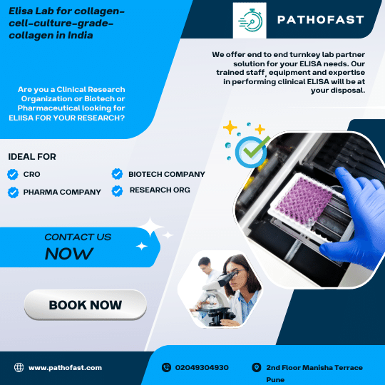 Lab for  > Collagen > Cell Culture Grade Collagen ELISA in Pune, India