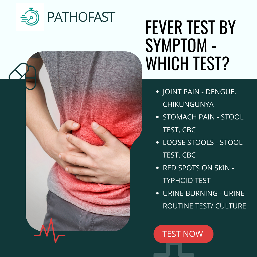 Fever Tests by Symptom